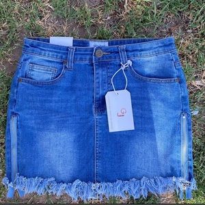GJ Mini Denim Skirt